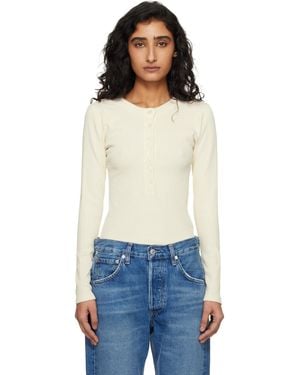 Citizens of Humanity Off- Varra Henley - Black
