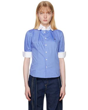 Vivienne Westwood ブルー Toulouse シャツ