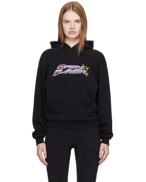 Coperni Slogan Hoodie - Black