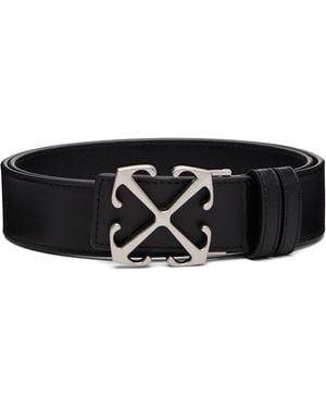 Off-White c/o Virgil Abloh Arrow Rv 35Mm Quote Belt - Black
