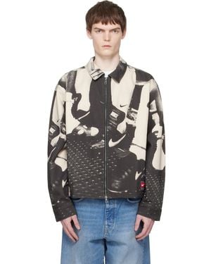 Nike ブラック＆ホワイト Life' Field Sport ジャケット