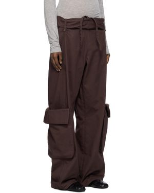 ★Open Yy★LINEN CARGO PANTS★大人気★ OPEN YY Linen Cargo Pants in Black | Lyst