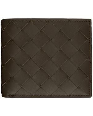 Bottega Veneta Intrecciato Bi-Fold Wallet - Green