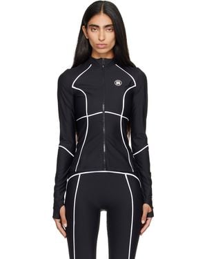 Amiri Ma Zipped Track Jacket - Black