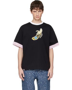 Charles Jeffrey Turn Up T-Shirt - Black