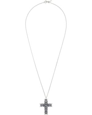 Emanuele Bicocchi Reissue Notre-Dame Large Cross Necklace - Metallic