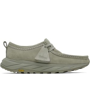 Clarks グレー Walla Eden Lo ワラビー - ブラック