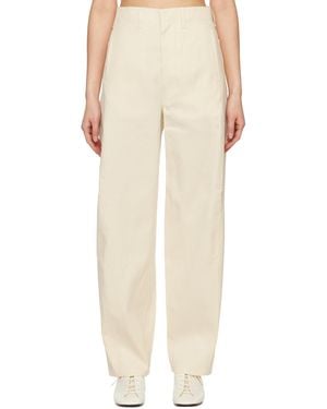 ARCH THE Off- Line Trousers - Natural