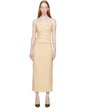 Wynn Hamlyn Martha Midi Dress - Black