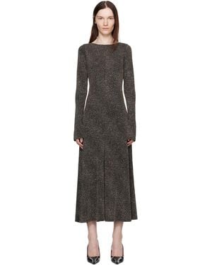 Beaufille Baes Open Back Maxi Dress - Black