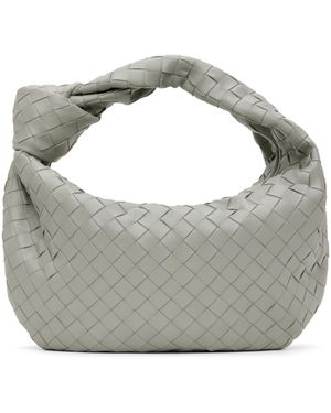 Bottega Veneta Teen Jodie Shoulder Bag - Grey