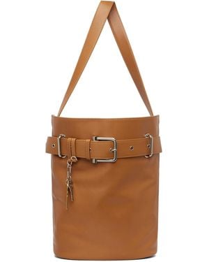 OSOI Sac Seau Brun À Boucle Brocle - Marron