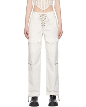Dion Lee Off-white Hiking Pocket Pants