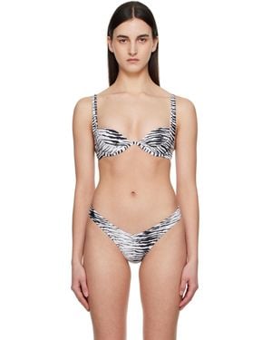 Miaou Cora Bikini Top - Black