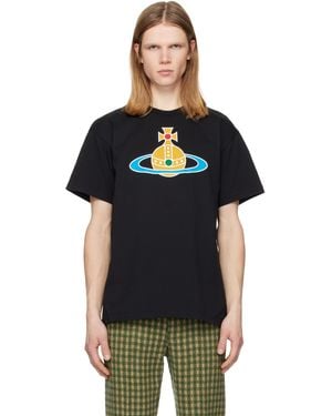 Vivienne Westwood Oversized Orb Classic T-Shirt - Black