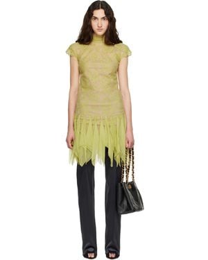 Valentino Lace Minidress - Green