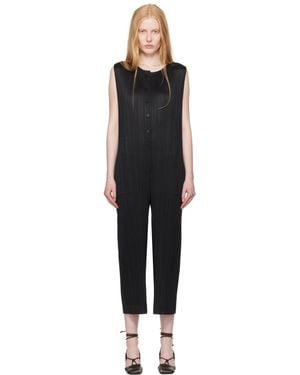 Pleats Please Issey Miyake Monthly Colours May Jumpsuit - Black