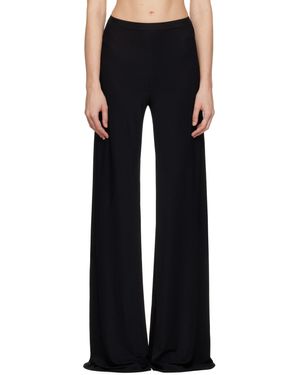 Rick Owens Pants Farrah Bias in Black | Lyst UK