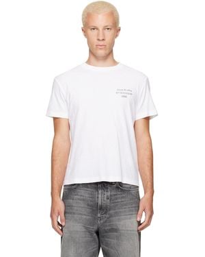 Acne Studios '1996' Logo T-Shirt - White