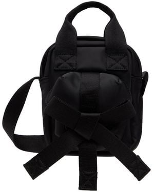 Simone Rocha ブラック ミニ Classic ビーズ ボウ クロスボディバッグ