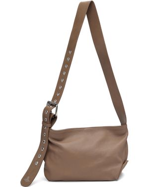 Vivienne Westwood Taupe Maxime Small Crossbody Bag - Brown