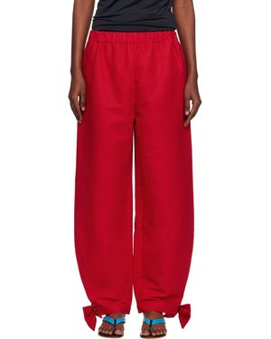 Caro Editions Coco With Bows Pants - Red