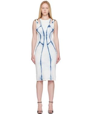 Versace Jeans Couture Buckled Minidress - Black