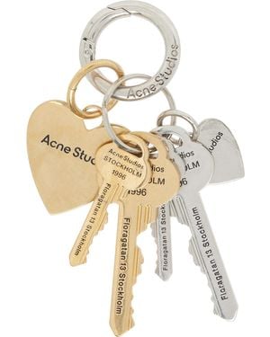 Acne Studios Charm Keychain - Metallic