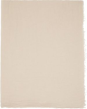Rick Owens Off- Temple Sandy Mega Scarf - Natural