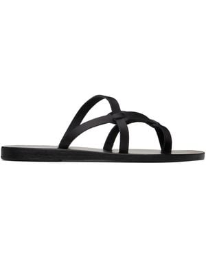 Ancient Greek Sandals Armos Sandals - Black