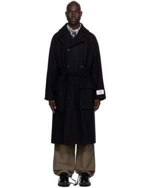 Etudes Studio Palais Trench Coat - Black