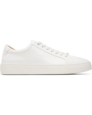 BOSS Leather Gary Trainers - Black