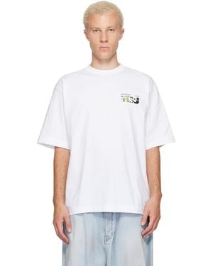 Off-White c/o Virgil Abloh Industrial Arrow Skate T-Shirt - White