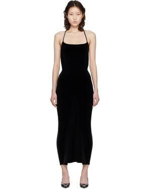Vetements Installed Leggings Maxi Dress - Black