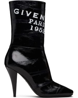 Givenchy Heeled Ankle Boots 'Square' - Black