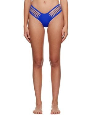 Agent Provocateur Blue Dakotta Bikini Bottom