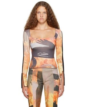 ELLISS Sunflower Long Sleeve T-shirt - Multicolor