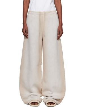 Alexander Wang Crystal Washed Terry Joggers - Natural