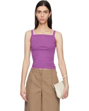 Flore Flore パープル May キャミソール