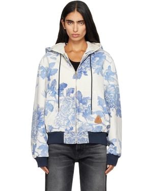 R13 Relaxed Workwear Jacket - Blue