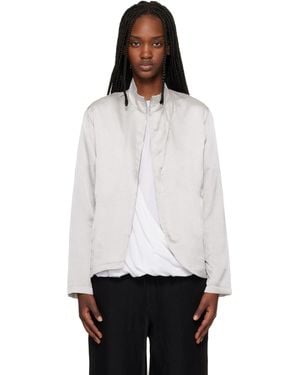 Post Archive Faction PAF Zip Track Jacket - White