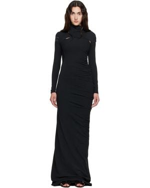 OTTOLINGER Lounge Gown Maxi Dress - Black