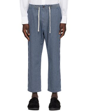 Universal Works Pantalon Hi Water - Bleu