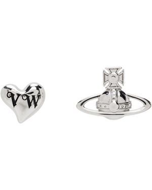 Vivienne Westwood Leodaria Earrings - Black