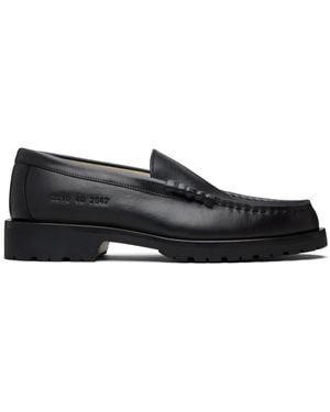 Common Projects Leather Chunky Loafers - Black