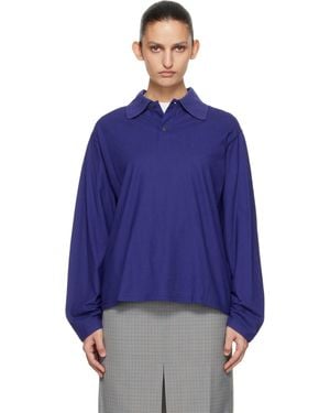 Our Legacy Rugby Longsleeve Polo - Blue