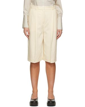 House of Dagmar Off- Malin Shorts - Natural