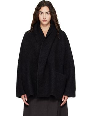Lauren Manoogian Double Face Coat - Black