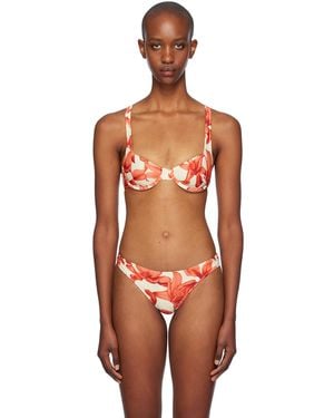 Miaou Floral Underwire Bikini Top - Multicolour