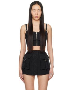 Dion Lee Aviator Camisole - Black